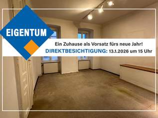 Sanierungsbedürftiger Altbau-Eigentum im 9., Bezirk, 280000 €, Immobilien-Wohnungen in 1090 Alsergrund