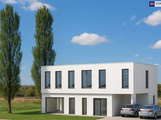 Modernes Wohnen in Massivbauweise – Einfamilienhäuser mit durchdachtem Raumkonzept in Wien-Nähe in Deutsch Wagram – freier Blick ins Grüne + unverbautes Gegenüber!, 449000 €, Immobilien-Häuser in 2232 Deutsch-Wagram