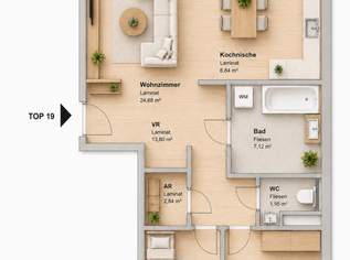 2 MONATE MIETFREI | Modern wohnen - 3 Zimmerwohnung nahe Citypark, 1096.39 €, Immobilien-Wohnungen in 8020 2 MONATE MIETFREI | Modern wohnen - 3 Zimmerwohnung nahe Citypark, 1096.39 €, Immobilien-Wohnungen in 8020