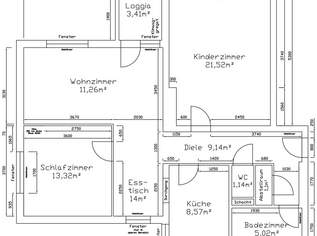 Tolle 3 Zimmer - Wohnung zum sofort einziehen, 197000 €, Immobilien-Wohnungen in 4710 Grieskirchen
