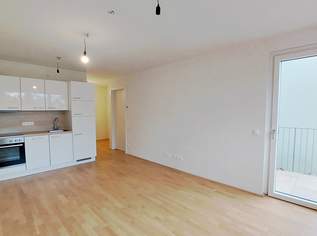 Leopold XXI – Moderne 2-Zimmer-Wohnung mit Balkon!, 799 €, Immobilien-Wohnungen in 1210 Floridsdorf