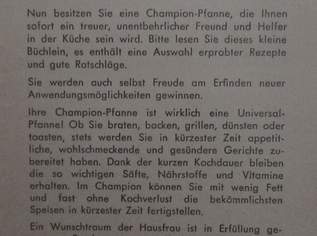"Koch" Champion Broschüren aus den 50er und 60er/70er Jahren Preis pro Heft