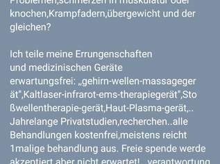 Ich biete: freie Dienstleistung-Therapiebehandlung-medizinische Geräte für den Heimgebrauch für- Haut oder Schmerzen oder mentales, Dienstleister & Stellen-Arbeitssuchende in Österreich Ich biete: freie Dienstleistung-Therapiebehandlung-medizinische Geräte für den Heimgebrauch für- Haut oder Schmerzen oder mentales, Dienstleister & Stellen-Arbeitssuchende in Österreich