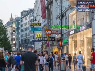 Attraktives Geschäftslokal mit sehr guter Sichtbarkeit und hoher Fußgängerfrequenz, 73936 €, Immobilien-Gewerbeobjekte in 1070 Neubau