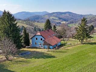 Mitten im Grünland! Einzigartige Panoramalage im Laabental - Hobby-Tierhaltung!, 890000 €, Immobilien-Häuser in 3053 Laaben