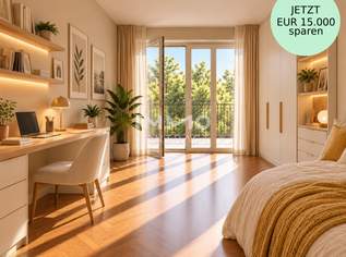 Großzügige Freifläche, viel Licht, Top-Grundriss und Annhmlichkeiten, 493000 €, Immobilien-Wohnungen in 1230 Liesing