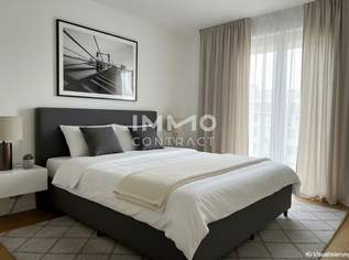 Hofseitige 2-Zimmer-Balkonwohnung in begehrter Lage – Erstbezug BEIM DONAUUFER, 295900 €, Immobilien-Wohnungen in 1210 Floridsdorf