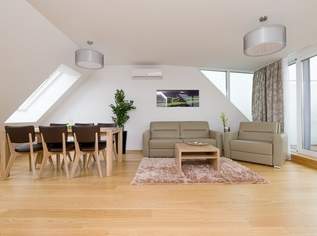 Exklusive Dachgeschosswohnung mit 2 Terrassen nahe Augarten – Ruhelage & Fernblick, 750000 €, Immobilien-Wohnungen in 1200 Brigittenau