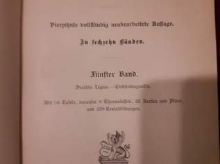 Verkaufe 16 Band Brockhaus Konversations Lexikon aus dem Jahre 1894, 240 €, Marktplatz-Bücher & Bildbände in 1110 Simmering