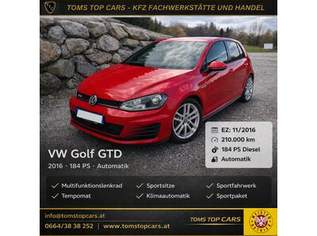 Golf GTD, Top Zustand, 13490 €, Auto & Fahrrad-Autos in 8082 Kirchbach-Zerlach