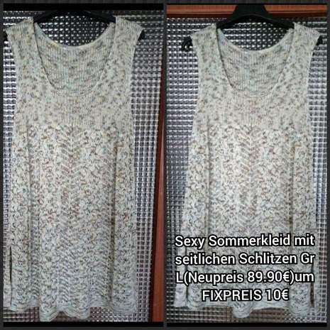 sexy Sommerkleid mit seitlichen Schlitzen Gr L FIXPREIS 10 /NUR SELBSTABHOLUNG 23Bezirk sexy Sommerkleid mit seitlichen Schlitzen Gr L FIXPREIS 10 /NUR SELBSTABHOLUNG 23Bezirk