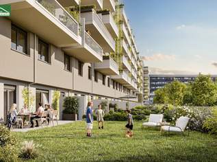 Kurzzeitvermietung bewilligt! Paket mit 9 Wohnungen im Neubau-Erstbezug Nähe U-Bahn U1! EG mit Terrassen!, 1590000 €, Immobilien-Gewerbeobjekte in 1220 Donaustadt