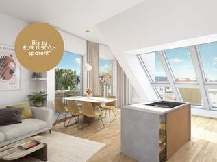 Nachhaltiges Wohnen beim Yppenplatz - Hochwertige Eigentumswohnungen, 248300 €, Immobilien-Wohnungen in 1170 Hernals