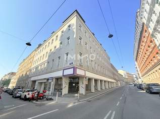 Attraktives Eck-Geschäftslokal in hochfrequentierter Lage der Gumpendorfer Straße, 5502.44 €, Immobilien-Gewerbeobjekte in 1060 Mariahilf