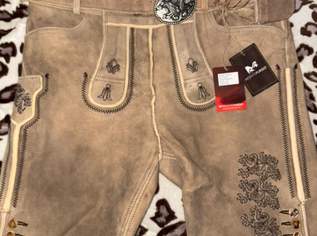 Trachtenhose aus echten Hirschleder Größe 52 Trachtenhose aus echten Hirschleder Größe 52