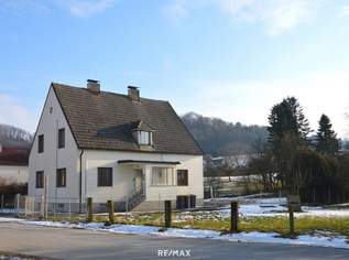 Haus mit Garten am Dorfrand in Erlauf, 124900 €, Immobilien-Häuser in 3253 Erlauf