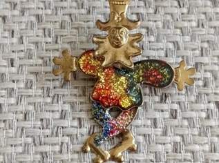 Kleine Harlekin, Clown Brosche , ca 5cm, FIXPREIS 7€ / NUR SELBSTABHOLUNG,23 Bez. KEIN Versand!, 7 €, Kleidung & Schmuck-Accessoires, Uhren, Schmuck in 1230 Liesing
