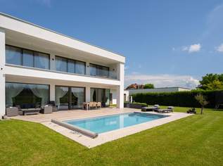 Luxuriöses Wohnen über zwei Etagen mit traumhaftem Garten und Pool - 293 m² WOHNFLÄCHE – EXKLUSIVE LAGE – SOFORT VERFÜGBAR!, 1196000 €, Immobilien-Häuser in 4407 Dietach