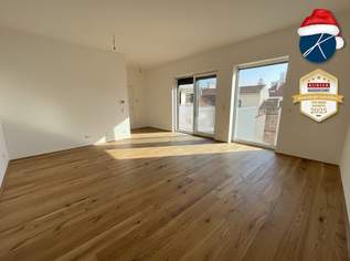 *Superprojekt: "Über den Baumwipfeln" Top 43 Erstklassige 3-Zimmer Wohnung mit Blick auf die Kastanienbäume + Innenhof-Balkon, 1449 €, Immobilien-Wohnungen in 1100 Favoriten