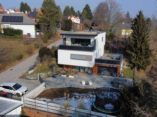 exklusives Einfamilienhaus: Großzügig, modern, Fernblick, Whirlpool & Erdwärmeheizung, 2590 €, Immobilien-Häuser in 7202 Gemeinde Bad Sauerbrunn