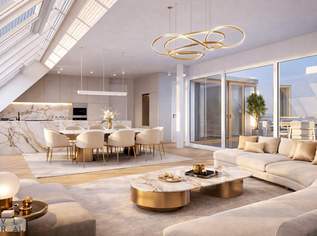 VERKAUFSSTART - ATEMBERAUBENDE DACHGESCHOSSWOHNUNG MIT DREI TERRASSEN UND TRAUMHAFTEN FERNBLICK IN TOPLAGE, 1633000 €, Immobilien-Wohnungen in 1170 Hernals