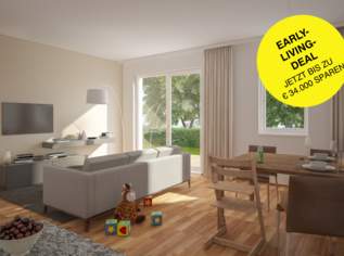 Preis angepasst - 2-Zimmer Erdgeschosswohnung mit Terrasse und Garten, 310341 €, Immobilien-Wohnungen in 1110 Simmering