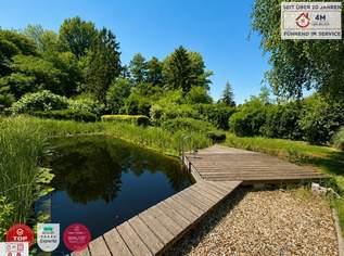 Idyllisches Haus mit parkähnlichem Grundstück - Wohnen im Grünen vor den Toren Wiens!, 790000 €, Immobilien-Häuser in 2432 Gemeinde Schwadorf