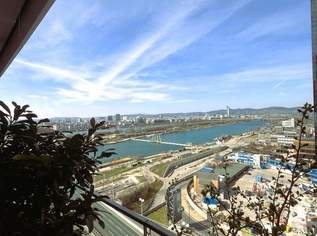 Erstbezug!!! 12 Stock - Studio-Apartment inkl. Doorman, Gym, Sauna, Pool, Bar, Eventlounge, 2200 €, Immobilien-Wohnungen in 1220 Donaustadt