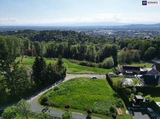 Einzigartiger Panoramablick - Exklusives Grundstück in Raaba + GLASFASERANSCHLUSS, 499000 €, Immobilien-Grund und Boden in 8074 Raaba