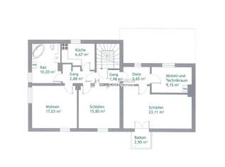 Maxglan Dachgeschoßwohnung renoviert mit großem Garten, 397000 €, Immobilien-Wohnungen in 5020 Salzburg