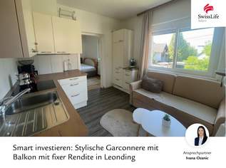 Smart investieren: Stylische Garconnere mit Balkon mit fixer Rendite in Leonding, 94990 €, Immobilien-Wohnungen in 4060 Leonding Smart investieren: Stylische Garconnere mit Balkon mit fixer Rendite in Leonding, 94990 €, Immobilien-Wohnungen in 4060 Leonding