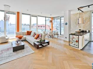 Exquisites Penthouse im Herzen des Wiener Botschaftsviertels, 4700000 €, Immobilien-Wohnungen in 1030 Landstraße