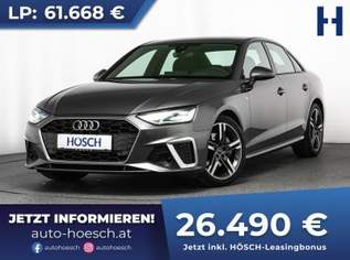 A4 40 TDI S-LINE HEAD-UP ACC ASSISTENZ R-KAM ++, 27490 €, Auto & Fahrrad-Autos in 2512 Katastralgemeinde Tribuswinkel