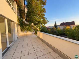 Viel Platz, viel Grün: 140 m² und 56 m² Terrasse nahe Türkenschanzpark, 3407.41 €, Immobilien-Wohnungen in 1180 Währing