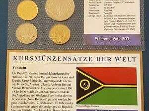 Kursmünzensatz VANUATU, 15 €, Marktplatz-Antiquitäten, Sammlerobjekte & Kunst in 2320 Rannersdorf
