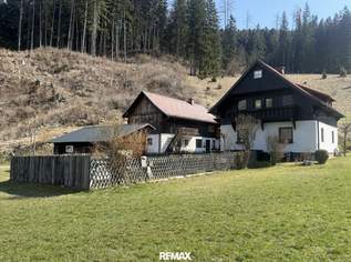 *** Charmantes teilsaniertes Landanwesen mit 10.978 m² Grund – Ruhe, Natur und vielseitige Nutzungsmöglichkeiten nur wenige Minuten zum grünen See ***, 248000 €, Immobilien-Häuser in 8612 Tal