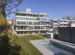 Luxus in den Weinbergen! Exklusive Erstbezug Gartenwohnung mit privatem Pool und Poolhaus!, 2600000 €, Immobilien-Wohnungen in 1190 Döbling