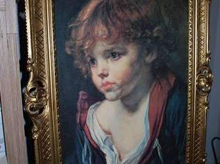 Wandbild Jean-Baptiste Greuze "Ein blonder Junge mit offenem Hemd", 99 €, Haus, Bau, Garten-Geschirr & Deko in 2232 Gemeinde Deutsch-Wagram