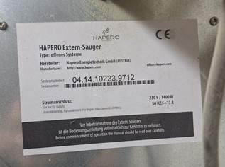 Hapero externer Pelletssauger, 1100 €, Haus, Bau, Garten-Hausbau & Werkzeug in 3621 Gemeinde Rossatz-Arnsdorf