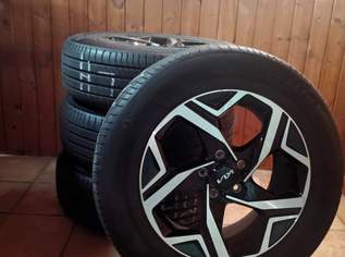 Original KIA Alufelgen mit Michelin Sommerreifen - 215/65 R17 - 4 Kompletträder