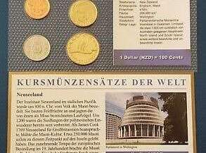 Kursmünzensatz NEUSEELAND, 15 €, Marktplatz-Antiquitäten, Sammlerobjekte & Kunst in 2320 Rannersdorf