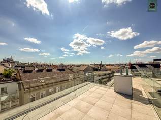 Erstbezug: Atemberaubendes Dachgeschoss - Maisonette - Apartment (klimatisiert) mit 3 Terrassen und hochwertiger Ausstattung im Trendbezirk Ottakring!, 1350000 €, Immobilien-Wohnungen in 1160 Ottakring