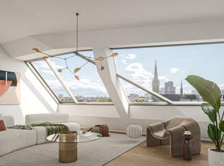 Traumhafte Dachgeschoss-Maisonette mit Terrasse | 32 m² Freifläche, 3 Zimmer, 1395000 €, Immobilien-Wohnungen in 1030 Landstraße