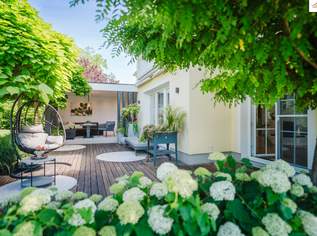 Exklusives Einfamilienhaus mit Traumgarten, Pool & modernster Ausstattung in Würflach, 690000 €, Immobilien-Häuser in 2732 Würflach