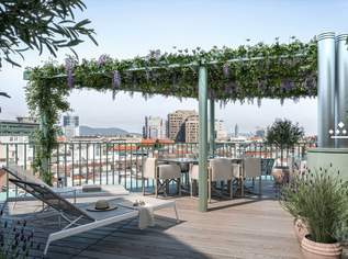 UP IN THE SKY: Weitblick über Wien - Penthouse mit Dachterrasse und Outdoor-Küche, 2250000 €, Immobilien-Wohnungen in 1030 Landstraße