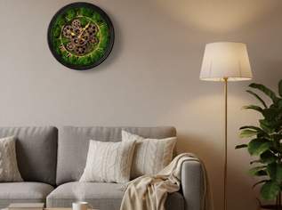 Designer-Moosuhr 37,5cm, 190 €, Haus, Bau, Garten-Geschirr & Deko in 1050 Margareten