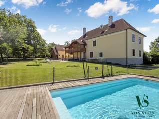 Landhausanwesen mit Pool, Gästehaus, Einliegerwohnung und parkähnlichem Garten, 4400 €, Immobilien-Häuser in 2111 Seebarn Landhausanwesen mit Pool, Gästehaus, Einliegerwohnung und parkähnlichem Garten, 4400 €, Immobilien-Häuser in 2111 Seebarn