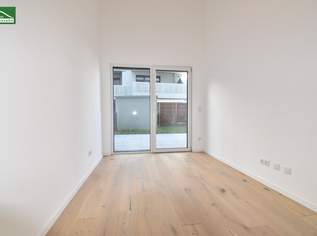 3.Zimmer-Erstbezug in Hofruhelage mit einer atemberaubenden Raumhöhe und Garten - sofort beziehbar in Nähe der U1 (Nettopreis)! - JETZT ZUSCHLAGEN, 406075.66 €, Immobilien-Gewerbeobjekte in 1220 Donaustadt