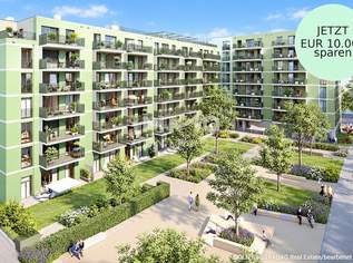 NEW: Zweizimmer-Apartment zum Selberwohnen oder vermieten (Erstbezug, Top Infrastruktur), 309000 €, Immobilien-Wohnungen in 1230 Liesing