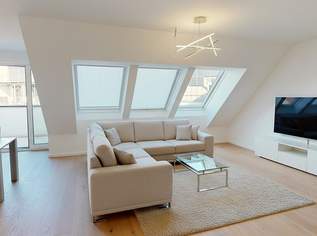 Erstbezug: 3-Zimmer-DG-Wohnung mit Terrasse (Kurzzeitvermietung gestattet!), 430000 €, Immobilien-Wohnungen in 1210 Floridsdorf